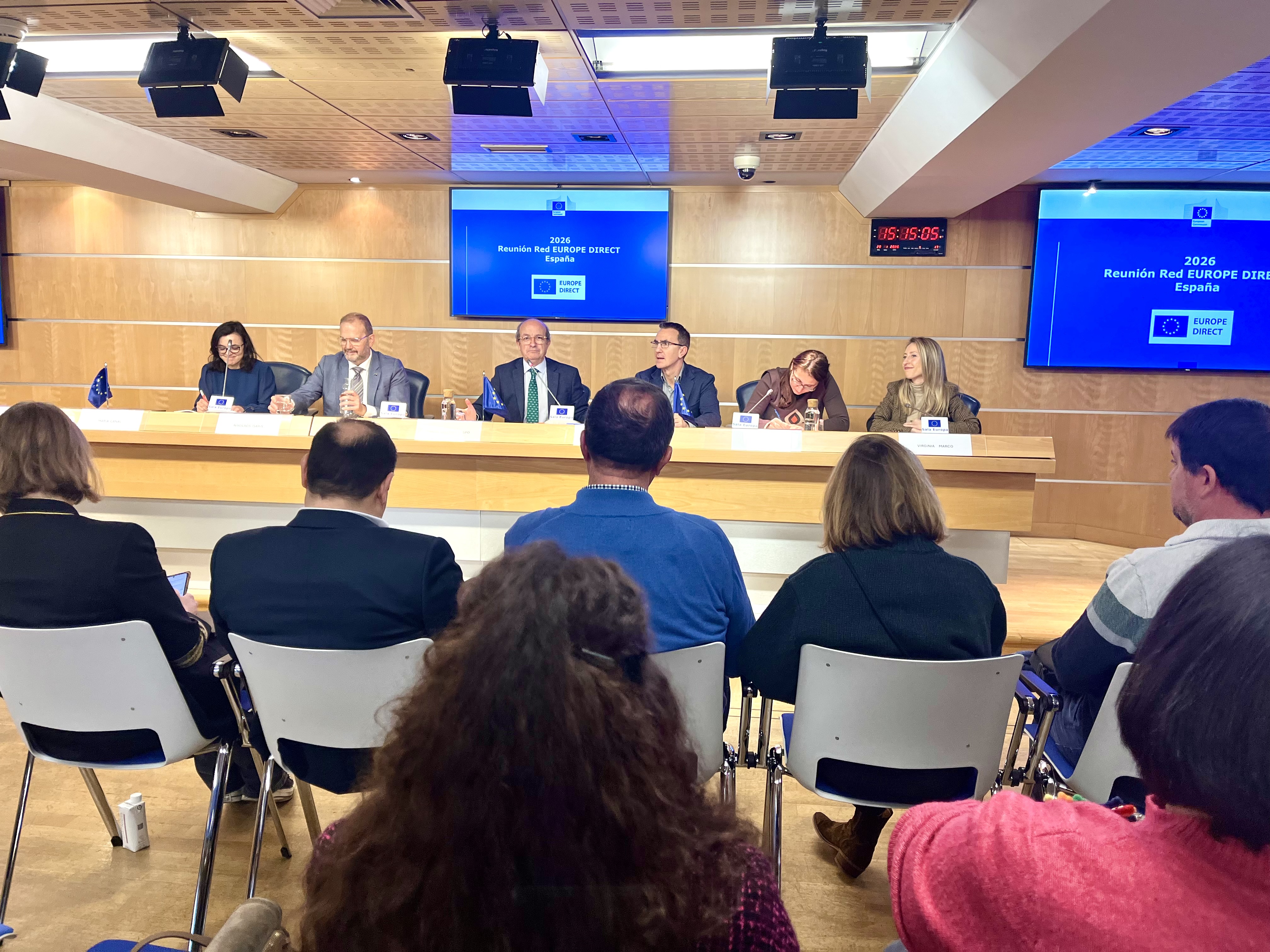 Reunió Comissió Europea - Xarxes ED