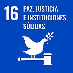 Objetivo 16: Promover sociedades pacíficas e inclusivas para conseguir un desarrollo sostenible, proporcionar acceso a la justicia para todas las personas y desarrollar instituciones eficaces, responsables e inclusivas en todos los niveles