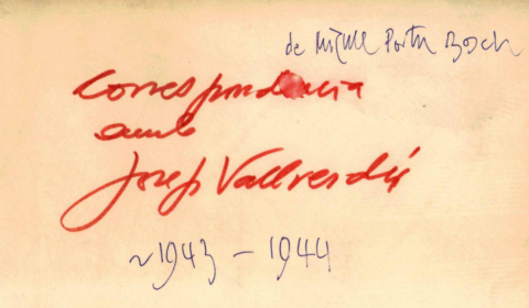 Carta de Josep Vallverdú