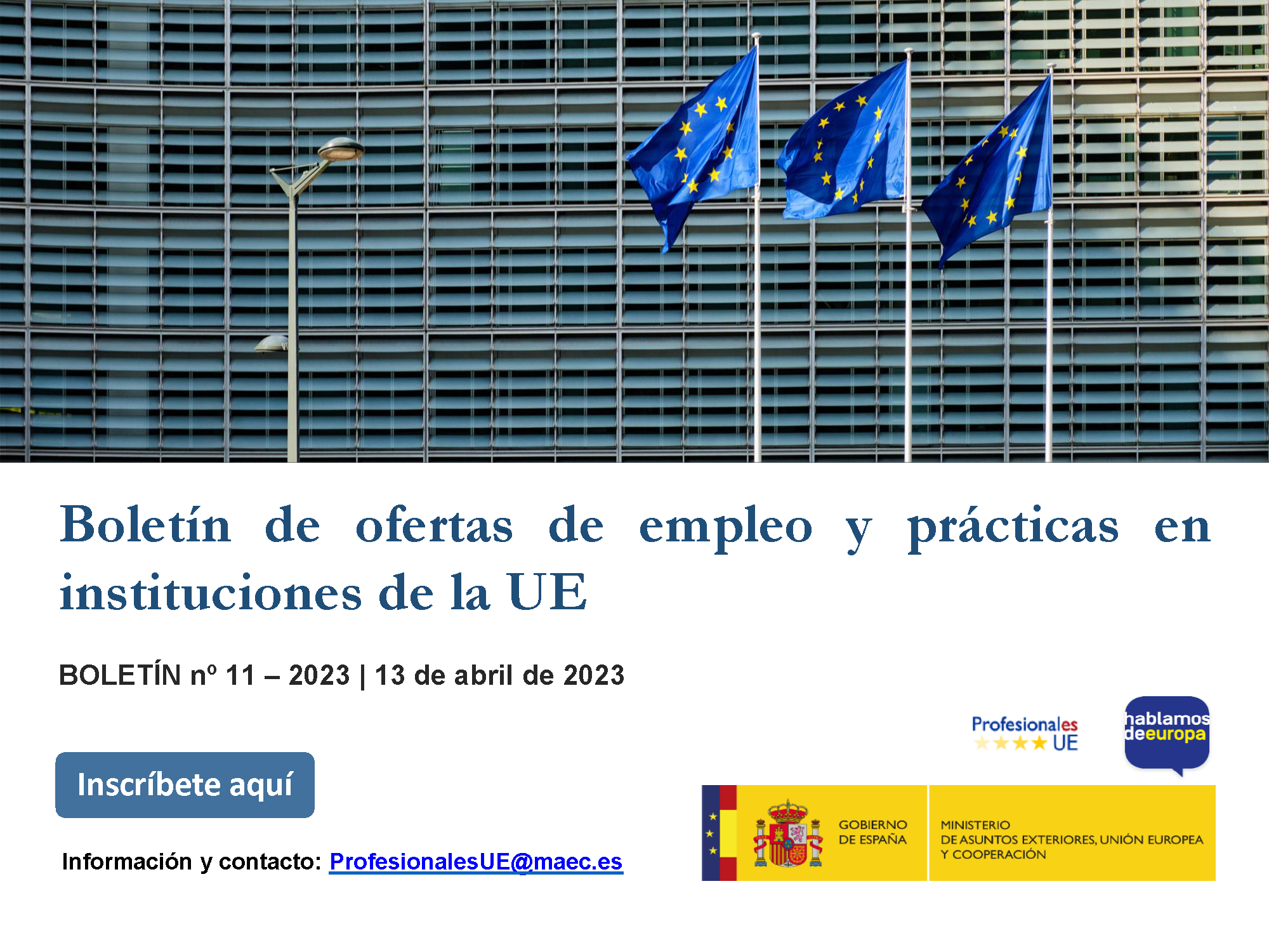 Boletín Profesionales UE 11